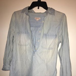 Merona denim shirt